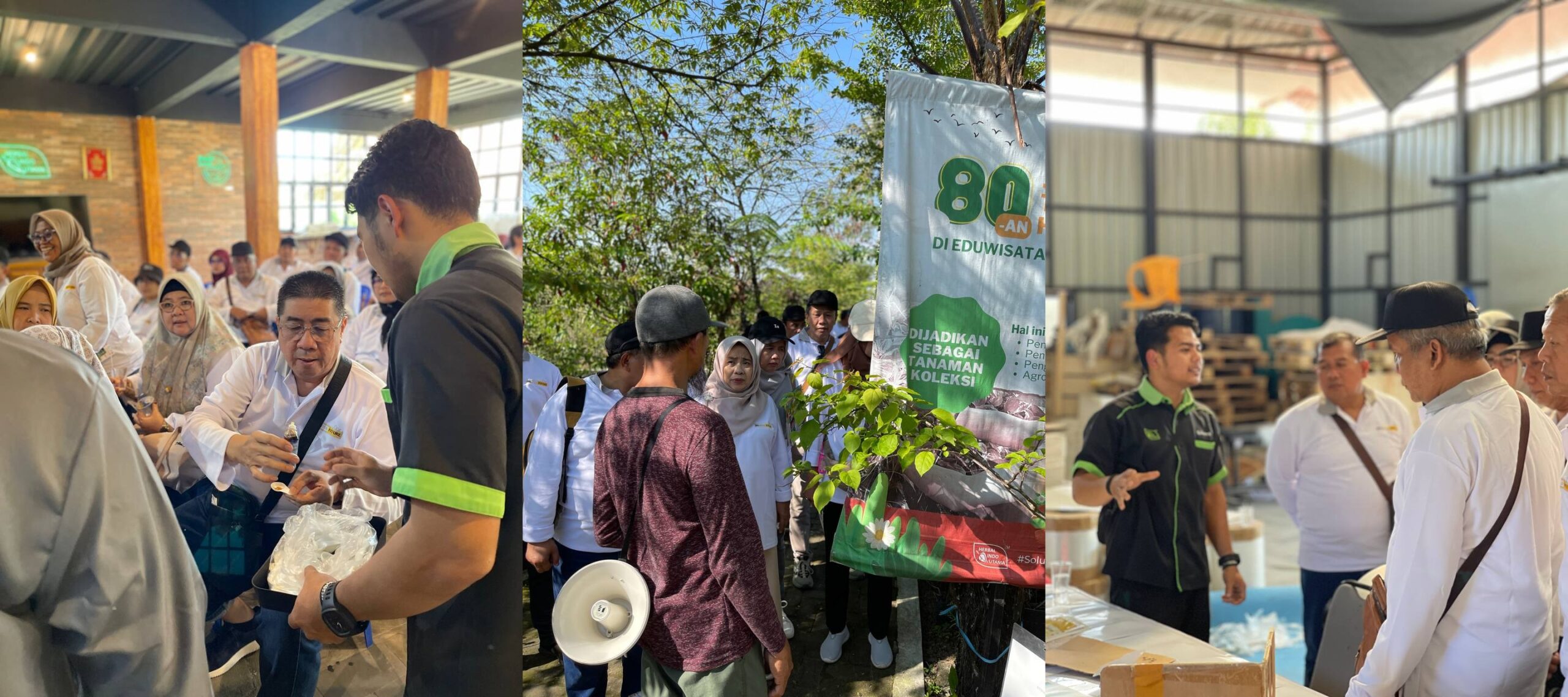 Kunjungan Calon Pensiunan BRI ke Eduwisata Kebun Herbal