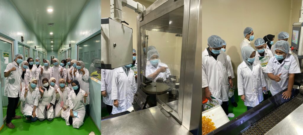 Kunjungan UNBL ke Sarana Produksi Obat Herbal di HIU