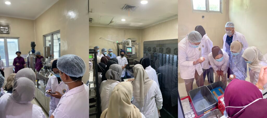 Kunjungan UNISKA ke Sarana Kalangan Herbal Indo Utama
